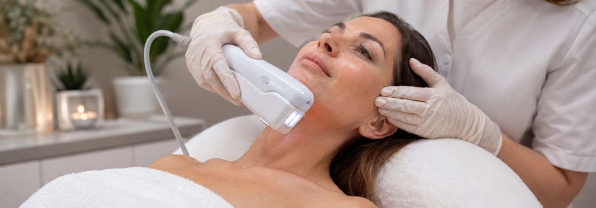 Ultrassom Microfocado para Flacidez Facial